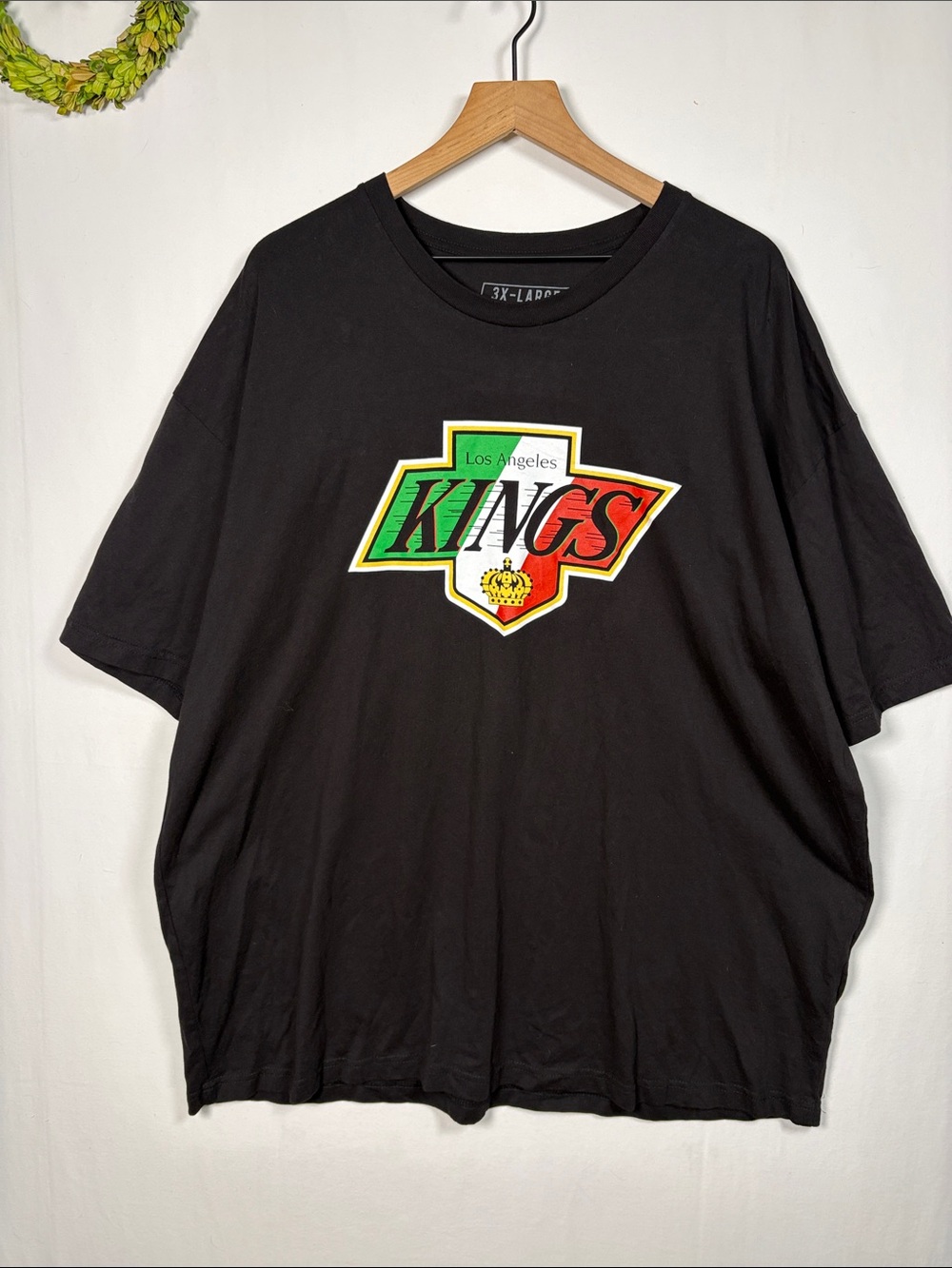 Violent Gentlemen LA KINGS 2022-23  Heritage Black Short Sleeve T-Shirt size 3XL